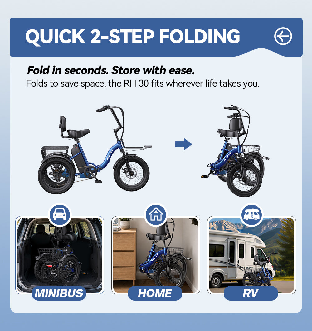 APEFOX RH30 Electric Trike