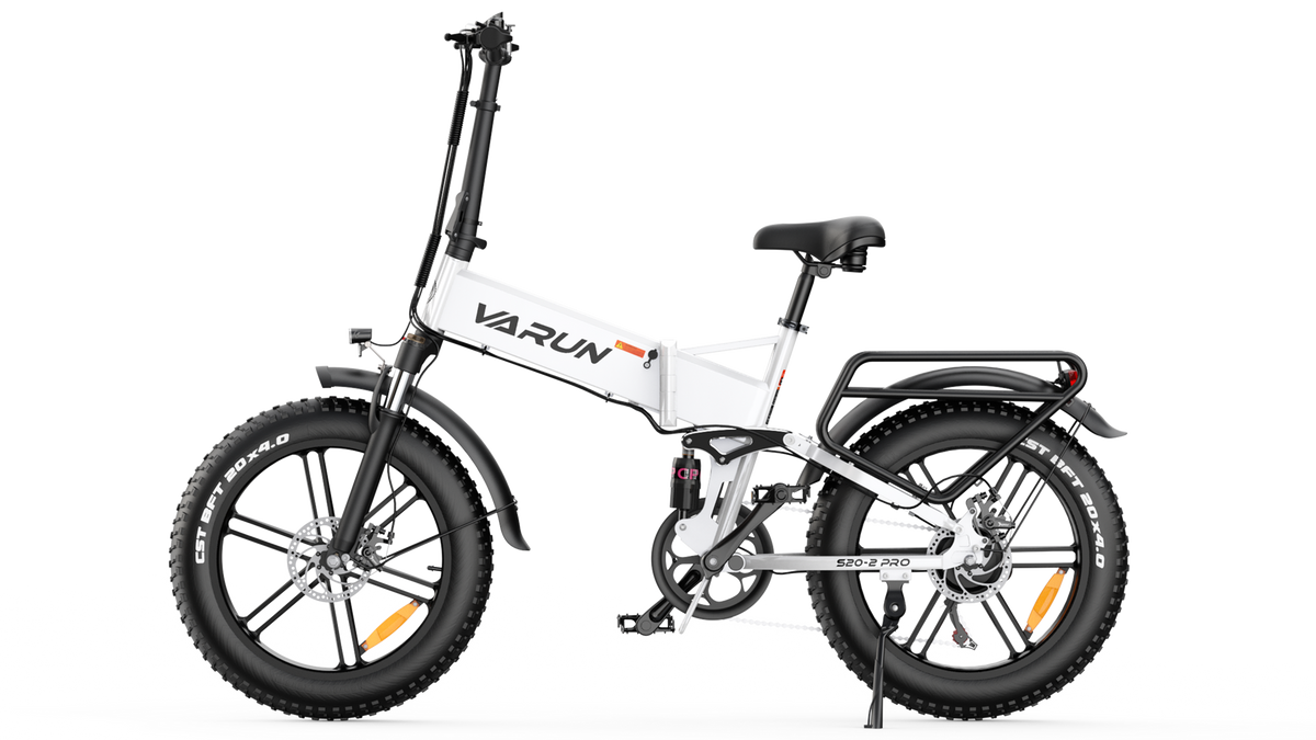 VARUN S20-2 PRO 48V 13Ah 55Nm Torque 20×4.0" Fat Tires Folding E-Bike