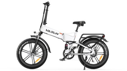 VARUN S20-2 PRO 48V 13Ah 55Nm Torque 20×4.0" Fat Tires Folding E-Bike