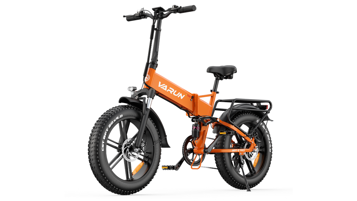 VARUN S20-2 PRO 48V 13Ah 55Nm Torque 20×4.0" Fat Tires Folding E-Bike