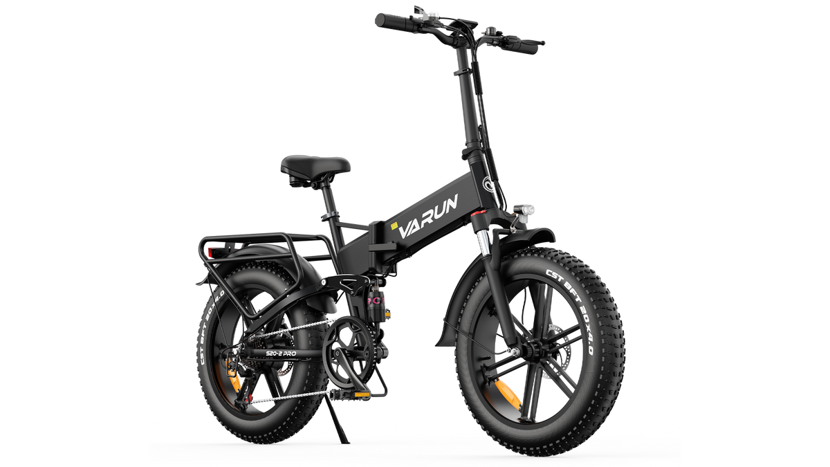 VARUN S20-2 PRO 48V 13Ah 55Nm Torque 20×4.0" Fat Tires Folding E-Bike