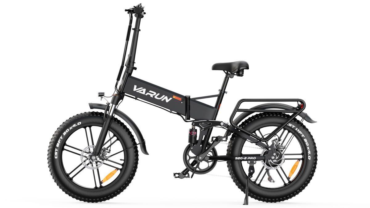 VARUN S20-2 PRO 48V 13Ah 55Nm Torque 20×4.0" Fat Tires Folding E-Bike