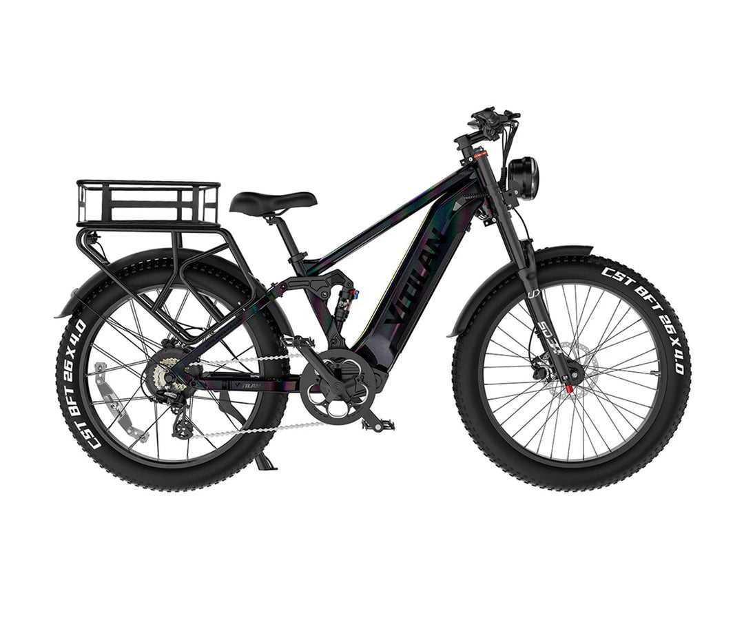 Vitilan T7 PRO Full Suspension Mountain E-bike