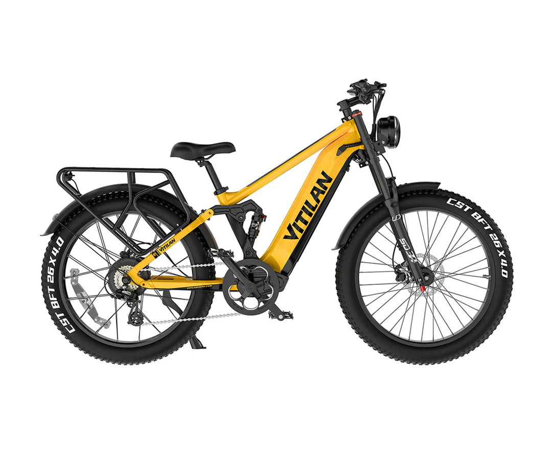 Vitilan T7 PRO Full Suspension Mountain E-bike