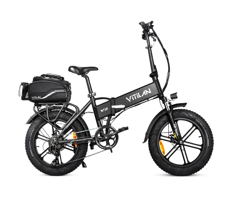Vitilan V3 2.0 Folding Fat Tires All Terrain Electric Bike
