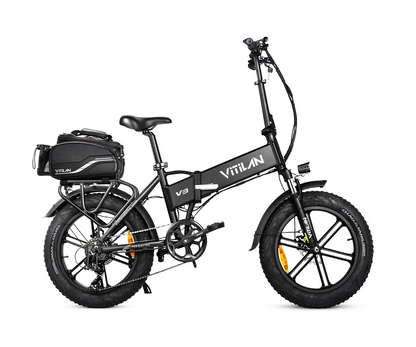 Vitilan V3 2.0 Folding Fat Tires All Terrain Electric Bike
