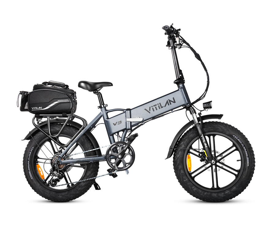 Vitilan V3 2.0 Folding Fat Tires All Terrain Electric Bike