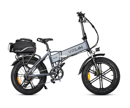 Vitilan V3 2.0 Folding Fat Tires All Terrain Electric Bike