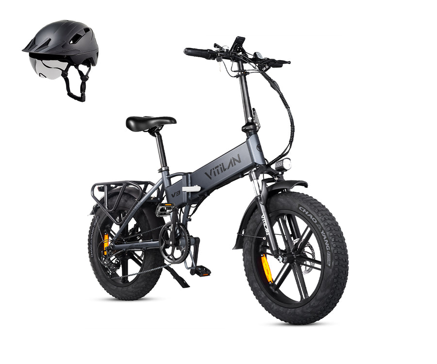 Vitilan V3 2.0 Folding Fat Tires All Terrain Electric Bike