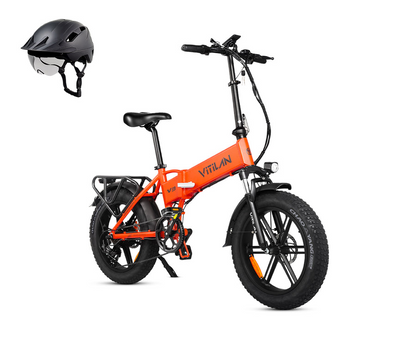 Vitilan V3 2.0 Folding Fat Tires All Terrain Electric Bike