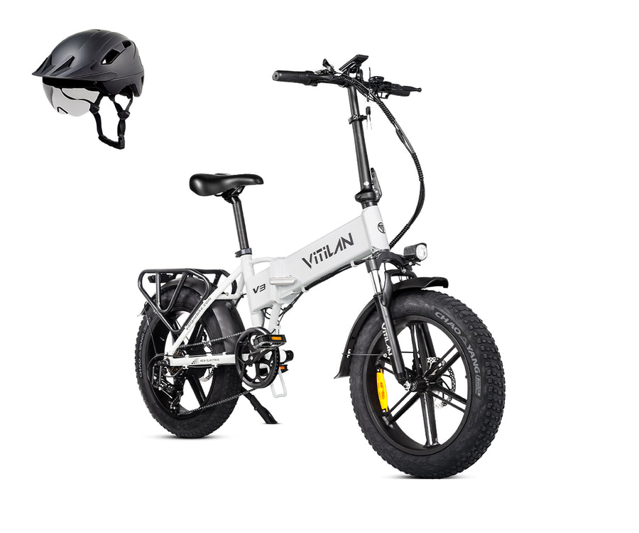 Vitilan V3 2.0 Folding Fat Tires All Terrain Electric Bike