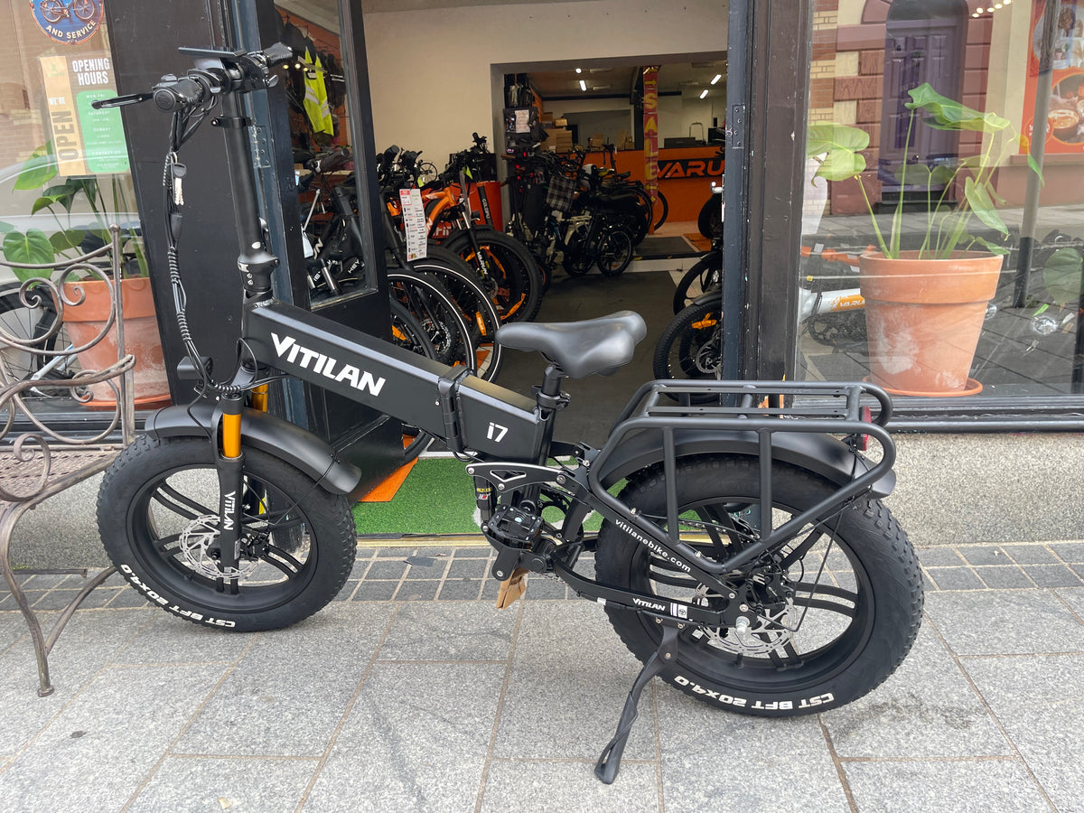 Vitilan I7 Pro Folding Full Suspension Electric Bike