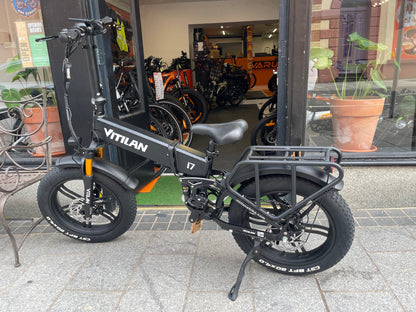 Vitilan I7 Pro Folding Full Suspension Electric Bike