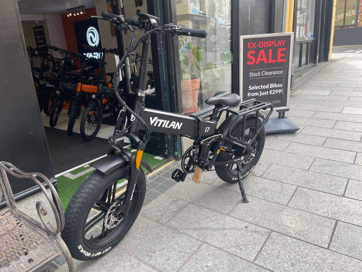 Vitilan I7 Pro Folding Full Suspension Electric Bike