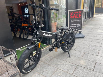 Vitilan I7 Pro Folding Full Suspension Electric Bike