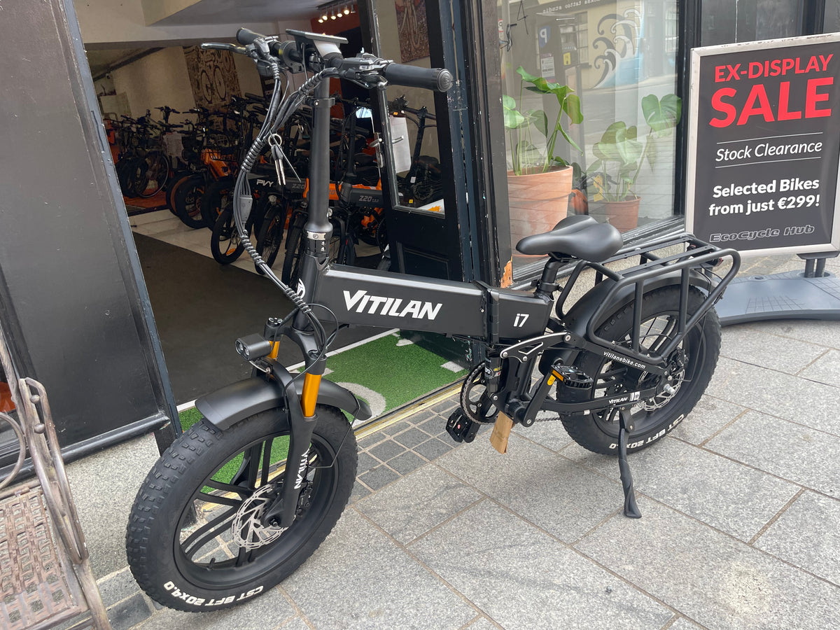 Vitilan I7 Pro Folding Full Suspension Electric Bike