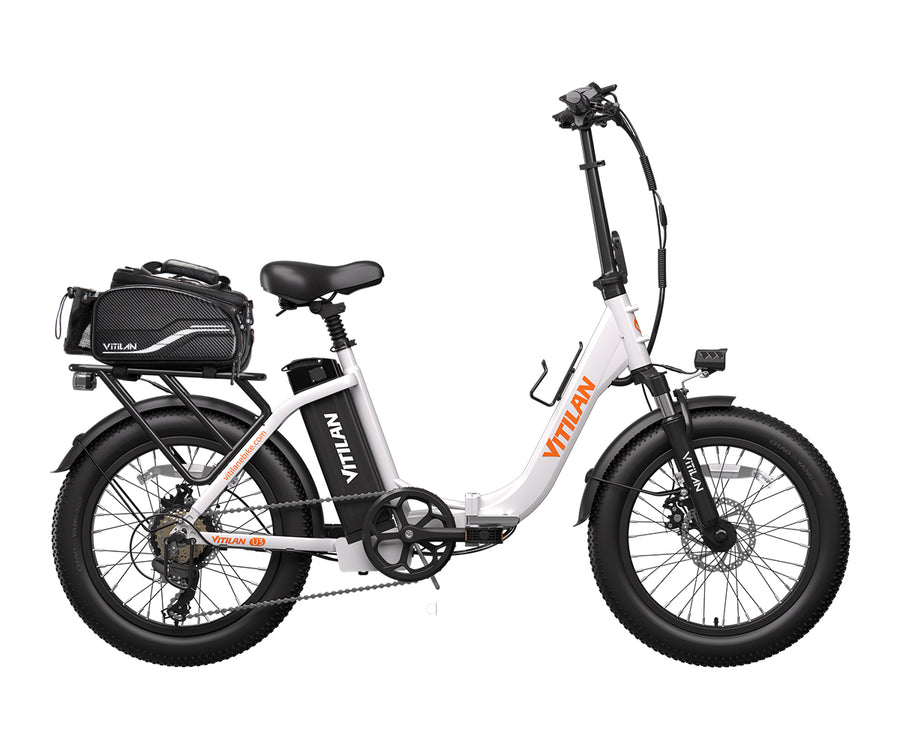 Vitilan U3 Full Suspension Foldable Fat Tire Electric Bike
