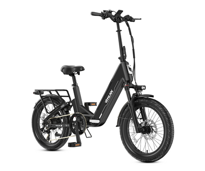 Vitilan U9  20 × 3.0” Full Suspension Torque Sensor Foldable Electric Bike