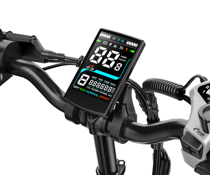 Vitilan U9  20 × 3.0” Full Suspension Torque Sensor Foldable Electric Bike