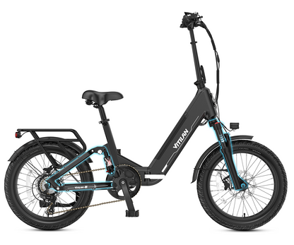 Vitilan U9  20 × 3.0” Full Suspension Torque Sensor Foldable Electric Bike