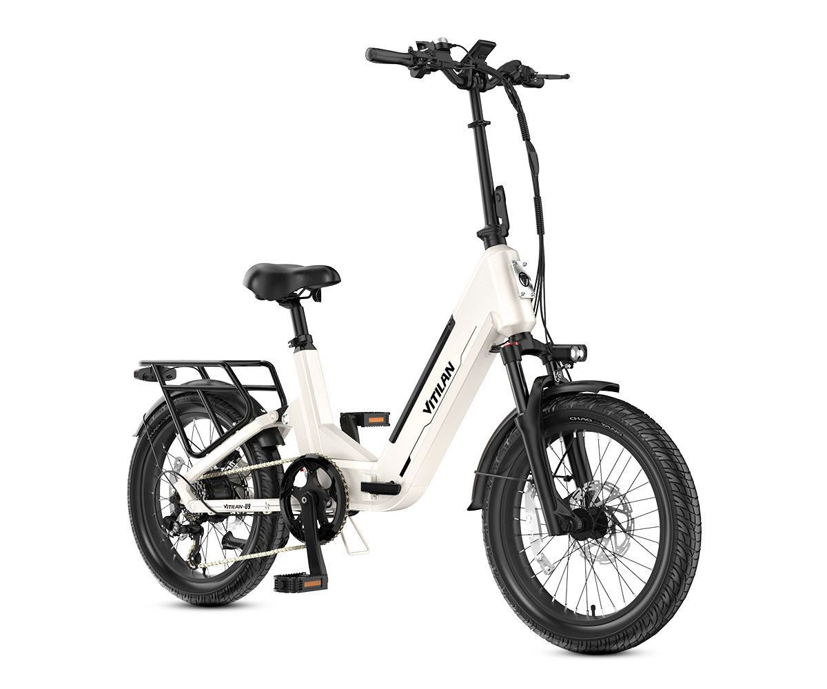 Vitilan U9  20 × 3.0” Full Suspension Torque Sensor Foldable Electric Bike