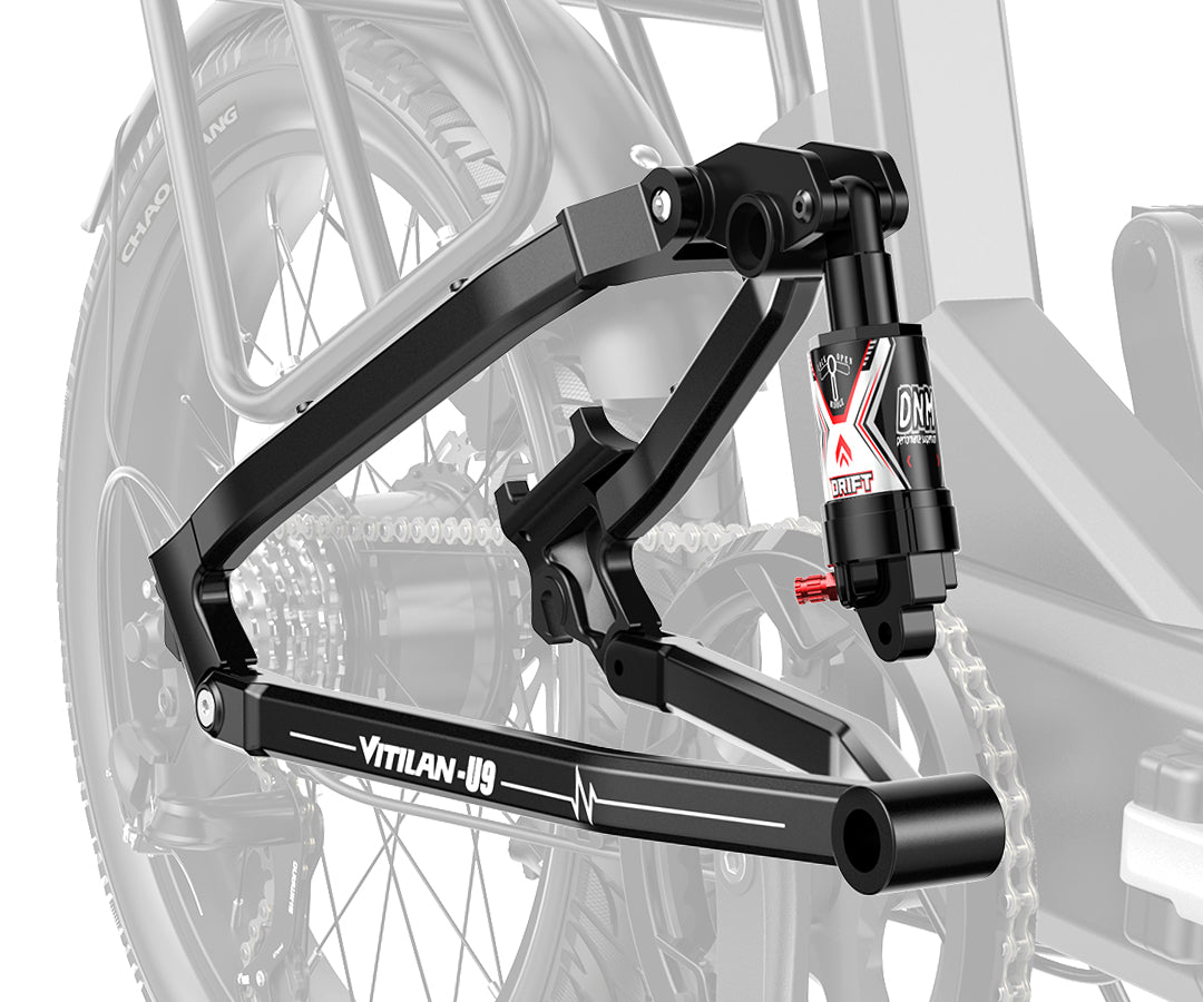 Vitilan U9  20 × 3.0” Full Suspension Torque Sensor Foldable Electric Bike