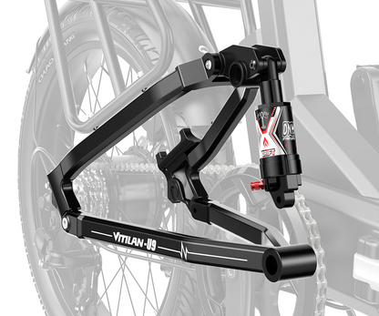 Vitilan U9  20 × 3.0” Full Suspension Torque Sensor Foldable Electric Bike