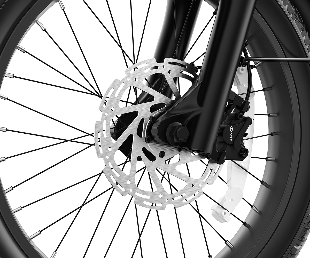 Vitilan U9  20 × 3.0” Full Suspension Torque Sensor Foldable Electric Bike