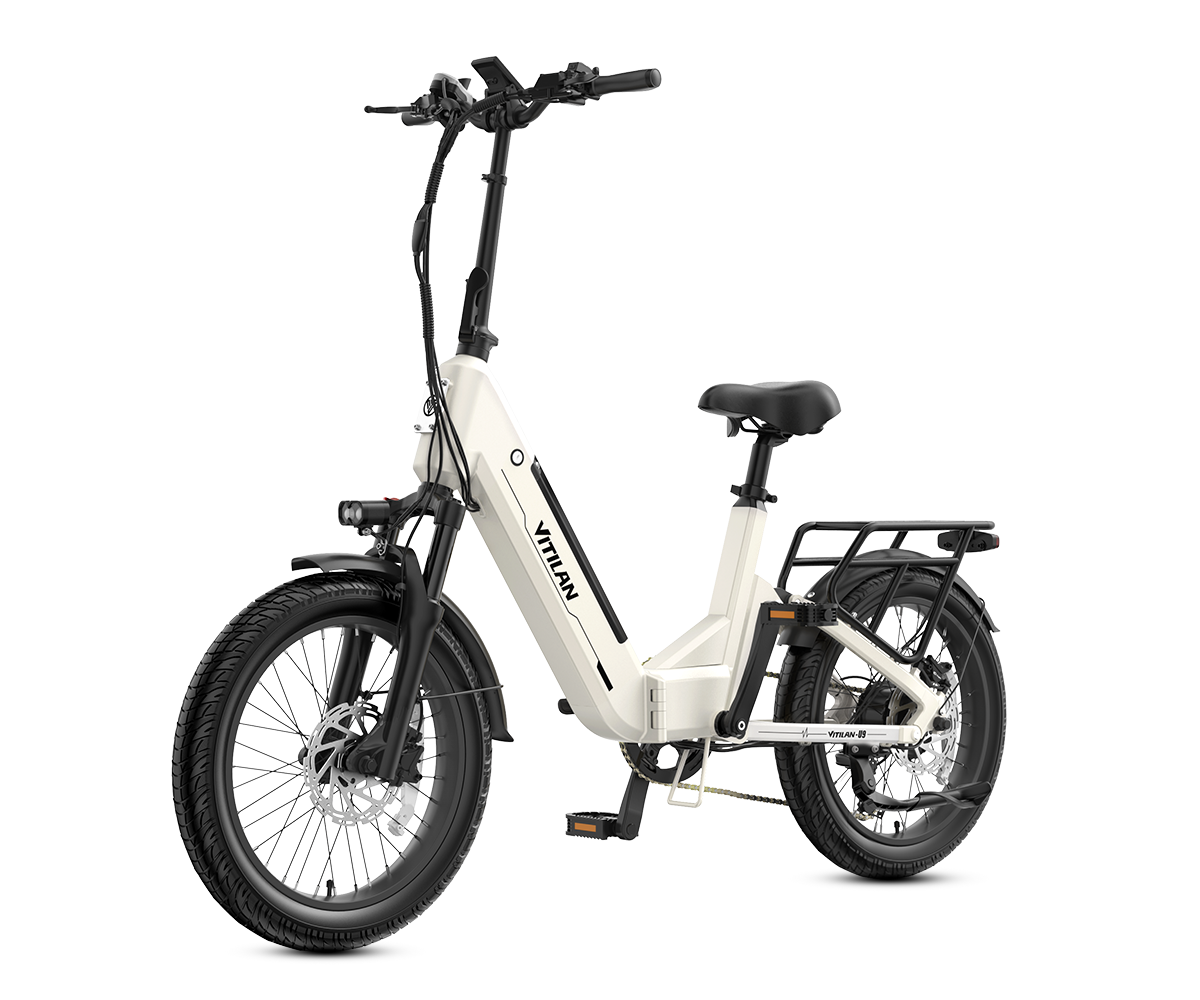 Vitilan U9  20 × 3.0” Full Suspension Torque Sensor Foldable Electric Bike