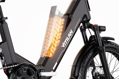 Vitilan U9  20 × 3.0” Full Suspension Torque Sensor Foldable Electric Bike