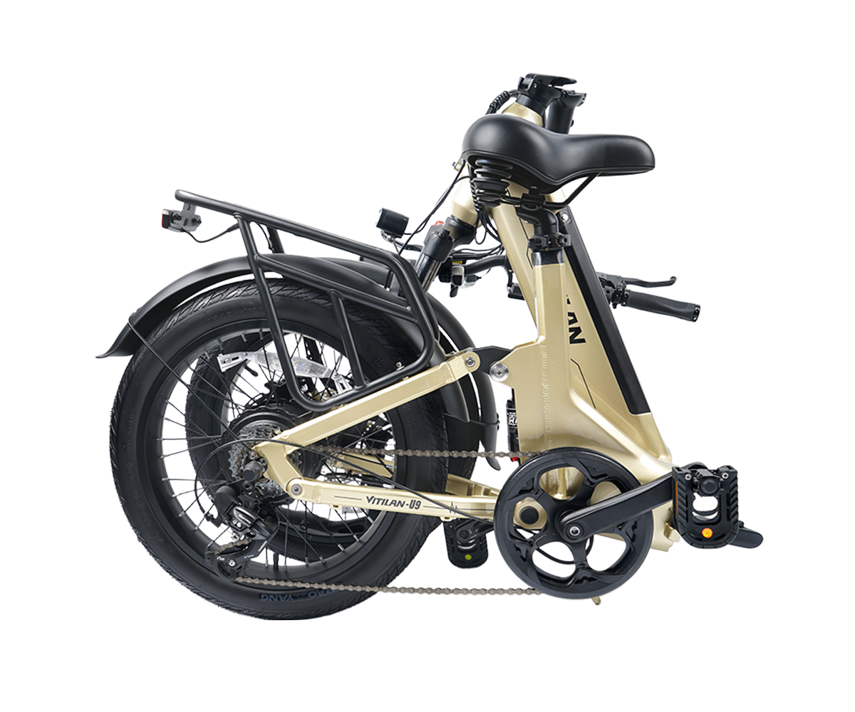 Vitilan U9  20 × 3.0” Full Suspension Torque Sensor Foldable Electric Bike