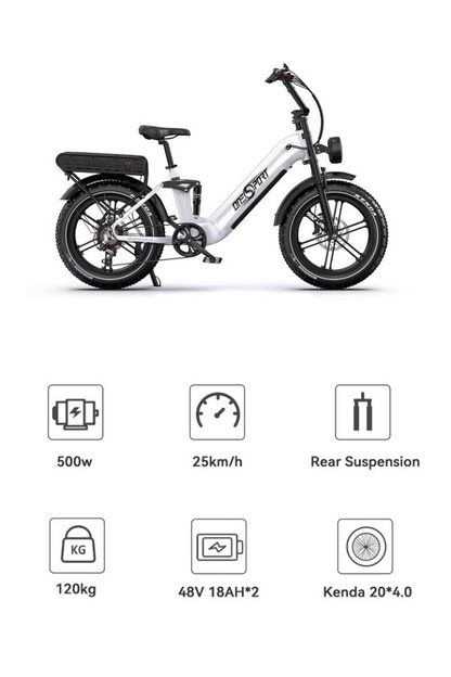 Onesport OT08 Fat Tire E-Bike