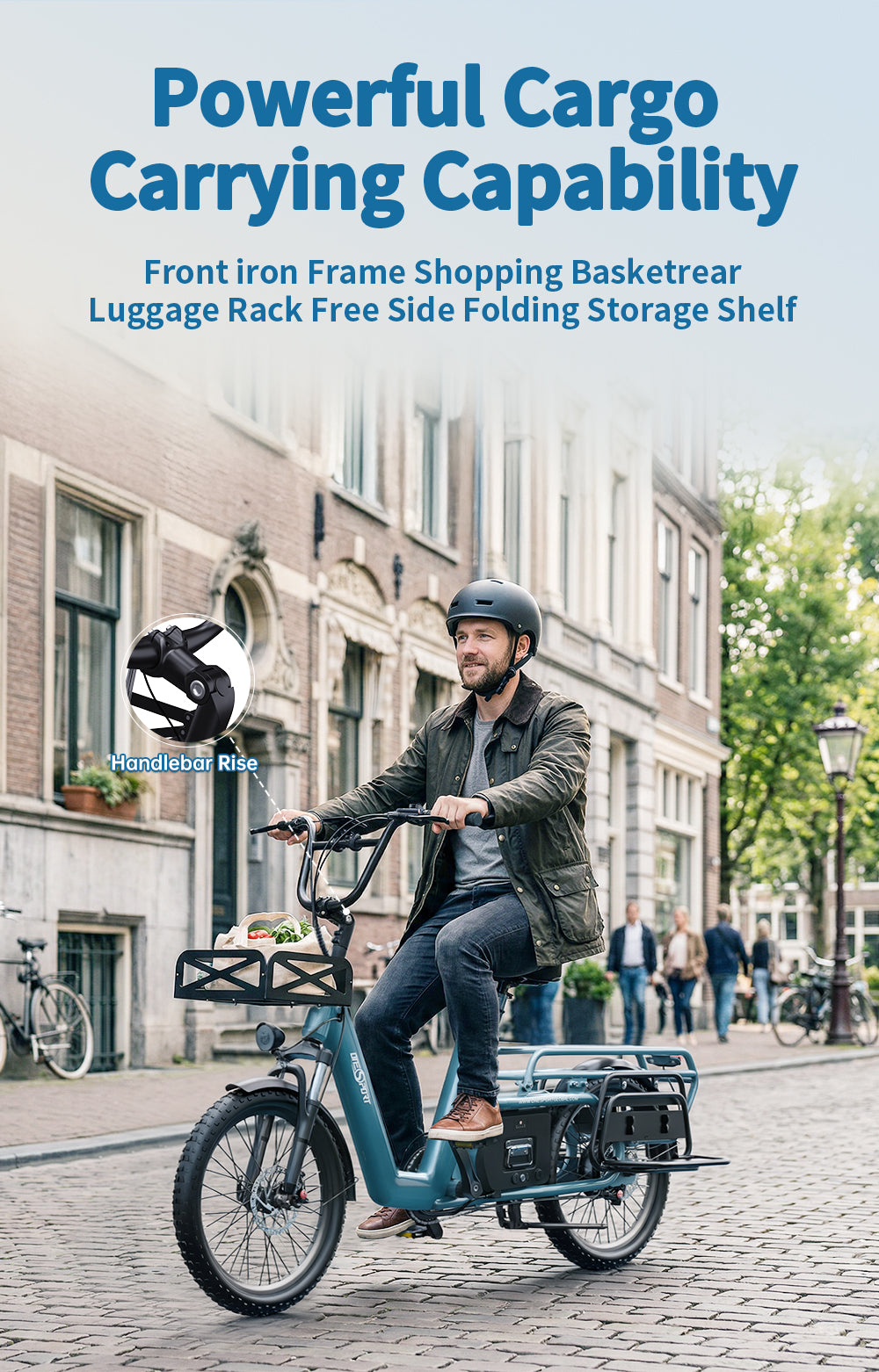 OneSport OT01 Longtail Cargo E-bike