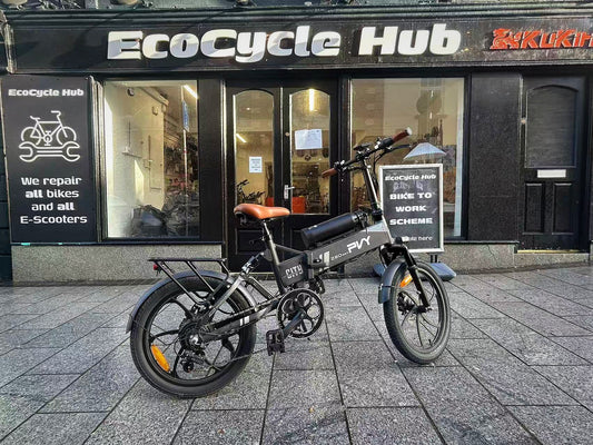 PVY Z20 MAX Dual-Battery Folding Full-Suspension E-Bike