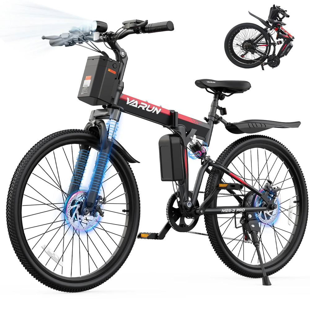 Varun M26-3 Pro Foldable Electric Bikes